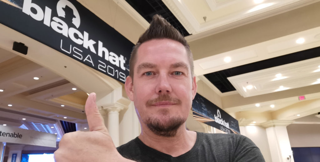 IT Sicherheitsexperte Michael Wutzke auf der Black Hat USA 2019 in Las Vegas