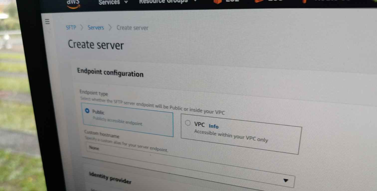 AWS Transfer for SFTP - FTP Server bei Amazon Web Services