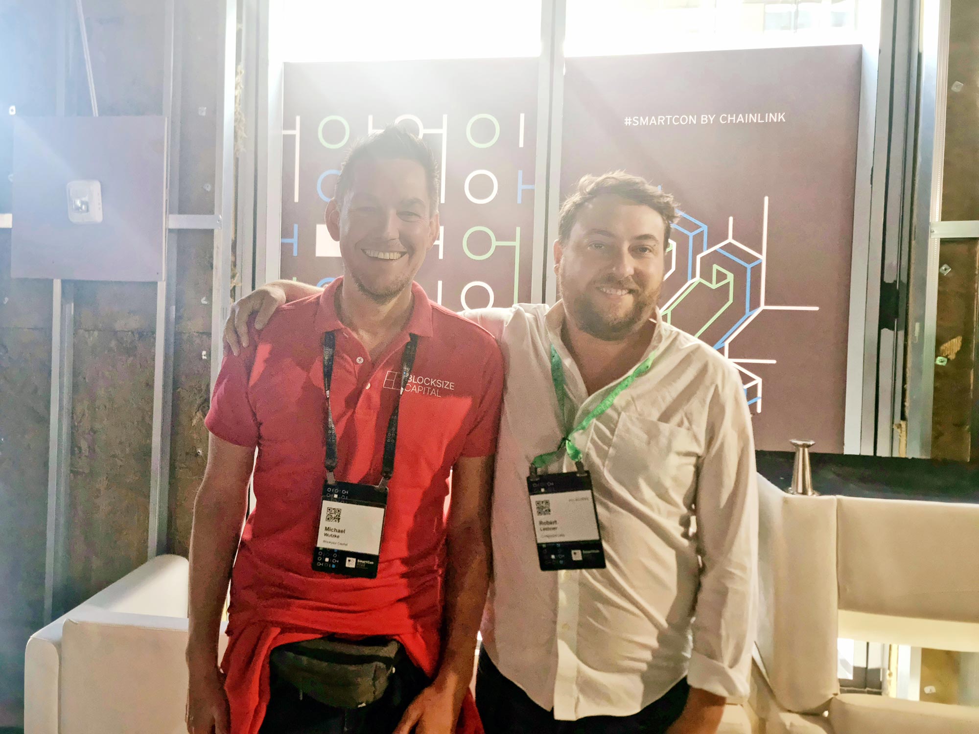 NYC Head of DeFi (Michael Wutzke) meets CEO of Compound Labs (Robert Leshner)